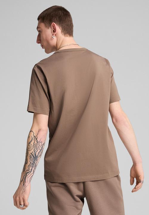 PUMA - PUMA CLASS Graphic Tee - Totally Taupe