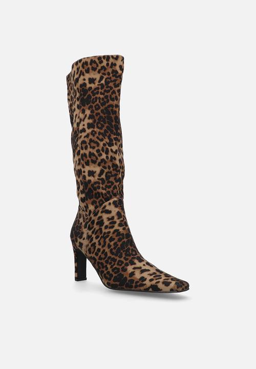 Public Desire - Pose  boot - leopard
