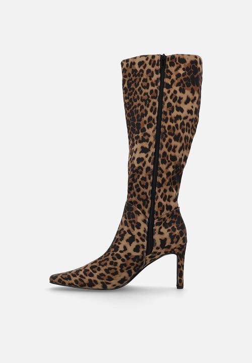 Public Desire - Pose  boot - leopard