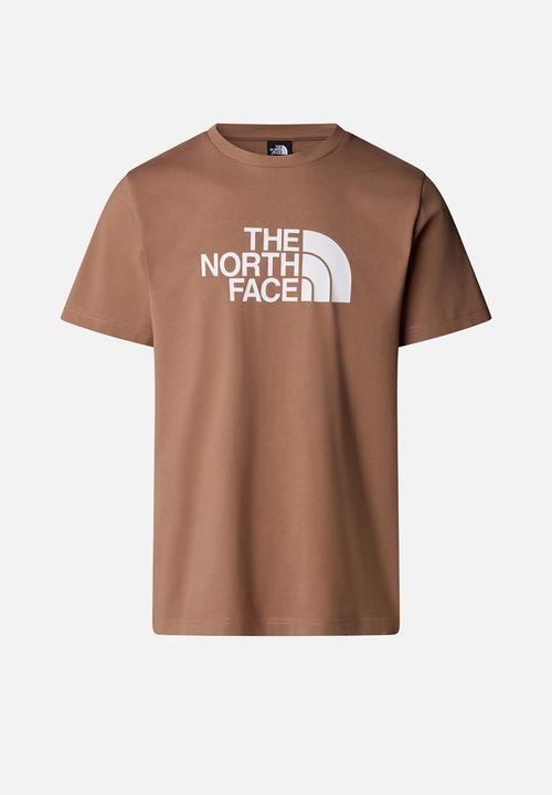 The North Face - S/s easy tee - latte/tnf white