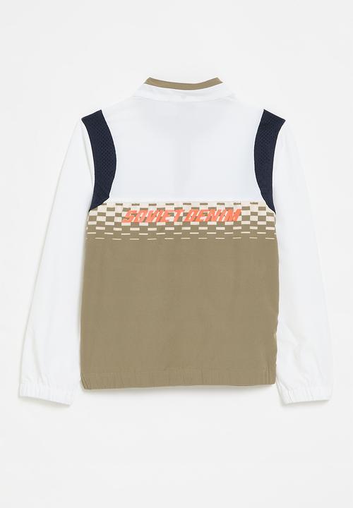 SOVIET - Boys track jacket - khaki