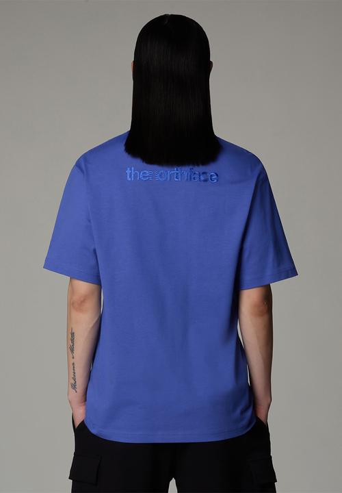 The North Face - Ss logo rmst relaxed tee - indigo plum
