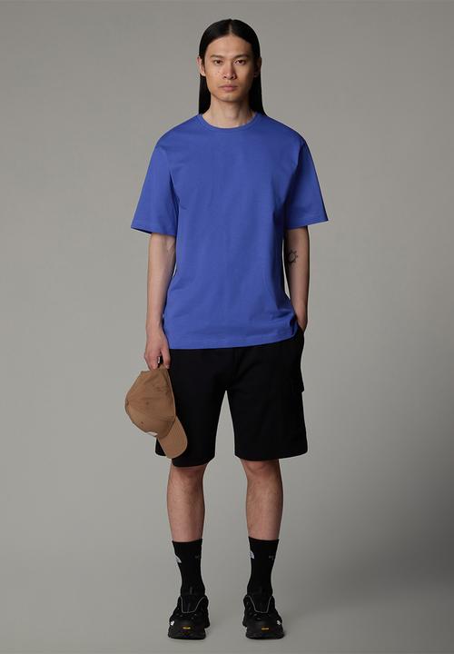 The North Face - Ss logo rmst relaxed tee - indigo plum