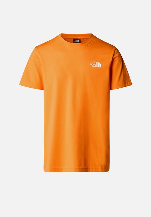 The North Face - S/s simple dome tee - digital orange