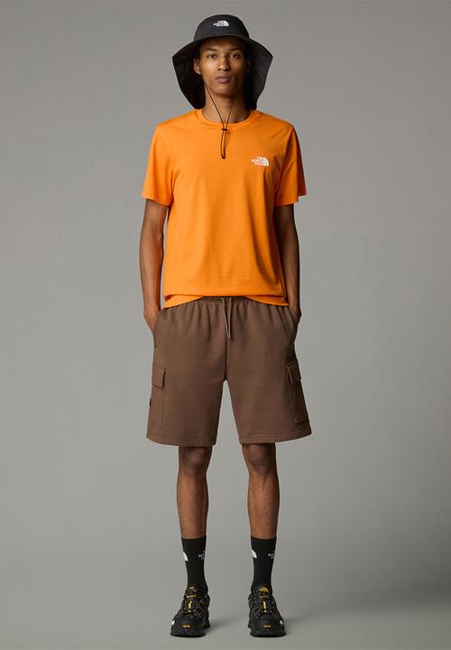 The North Face - S/s simple dome tee - digital orange