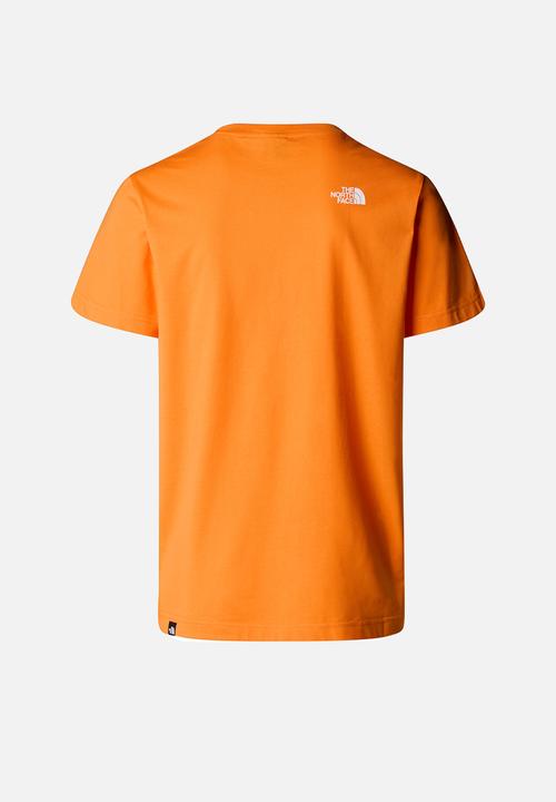 The North Face - S/s simple dome tee - digital orange