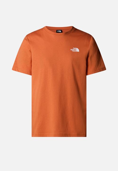 The North Face - S/s box nse tee - iron bronze/tnf black