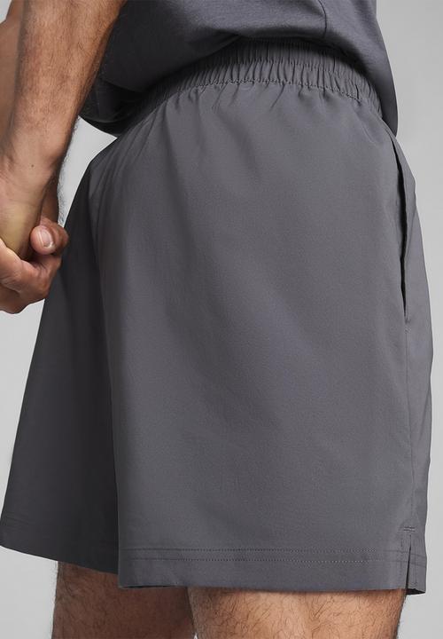 PUMA - M TAD ESSENTIALS 5" Woven Short - Galactic Gray