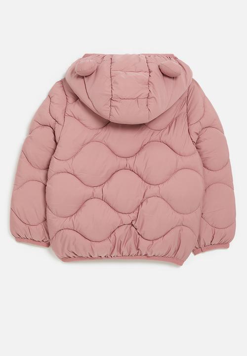 Pop Candy - Hooded puffer jacket-pink