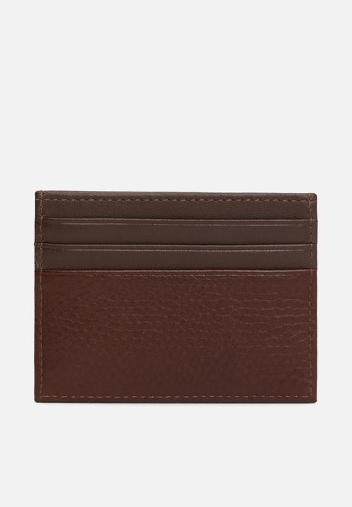 Tommy Hilfiger - Th Premium Cc Holder - Cognac