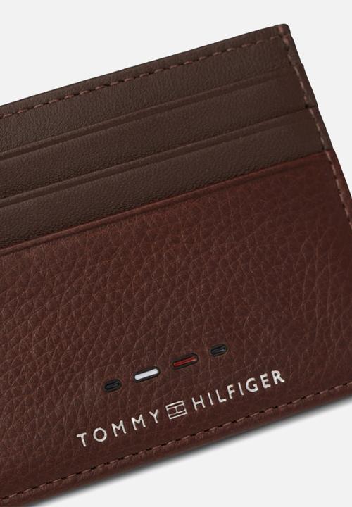 Tommy Hilfiger - Th Premium Cc Holder - Cognac