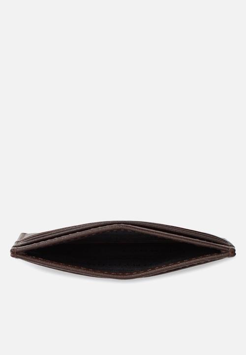 Tommy Hilfiger - Th Premium Cc Holder - Cognac
