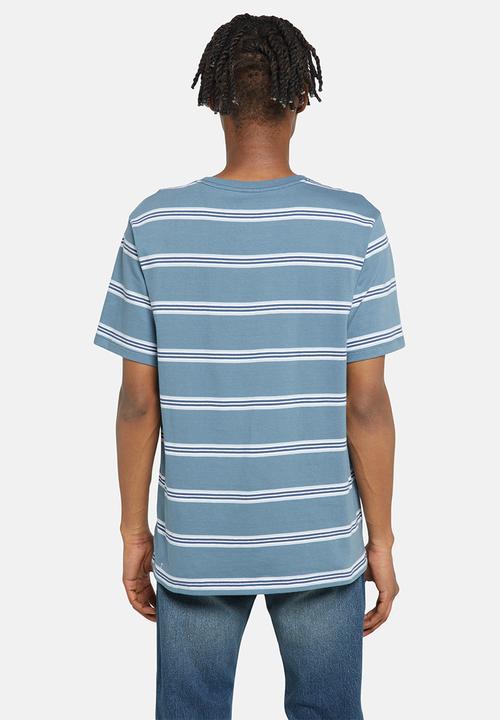 Levi’s® - Short sleeve original hm tee rowan stripe - steam blue