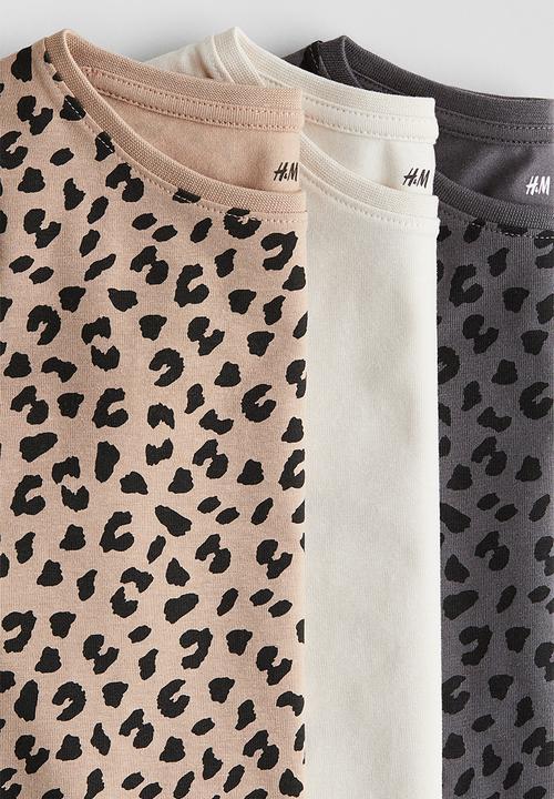 H&M - 3 pack long-sleeved tops - multi