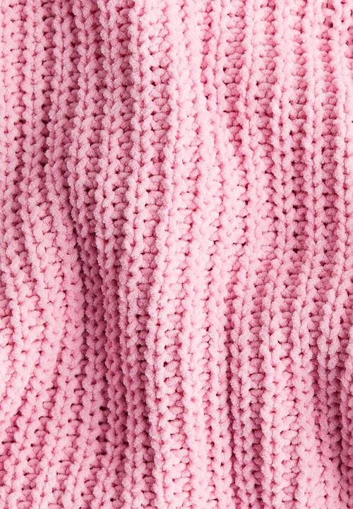 H&M - Knitted chenille jumper - pink