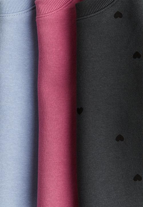 H&M - 3 pack brushed-inside sweatshirts - multi