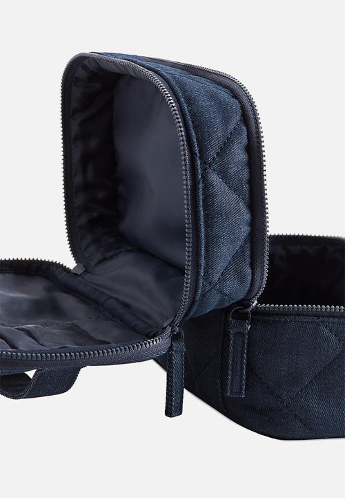 H&M - Wash bag - dark denim blue