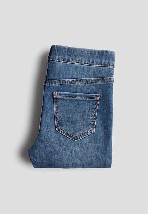 H&M - Denim jeggings - blue