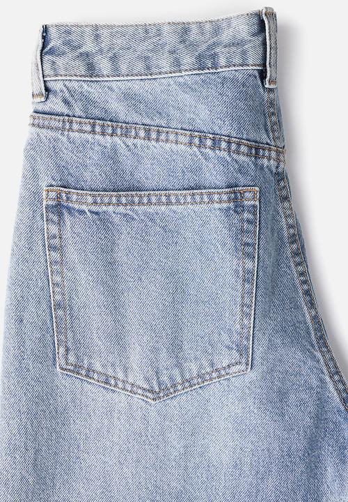 H&M - Wide jeans - light denim blue