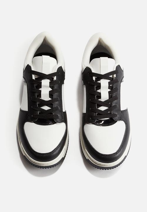 H&M - Trainers - black & white