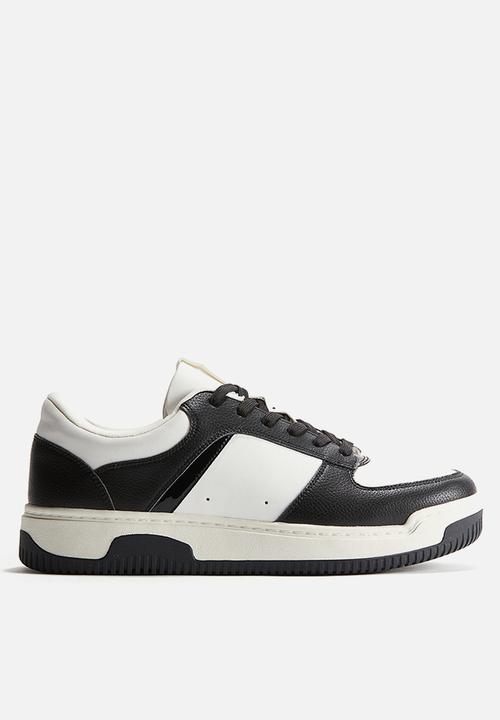 H&M - Trainers - black & white