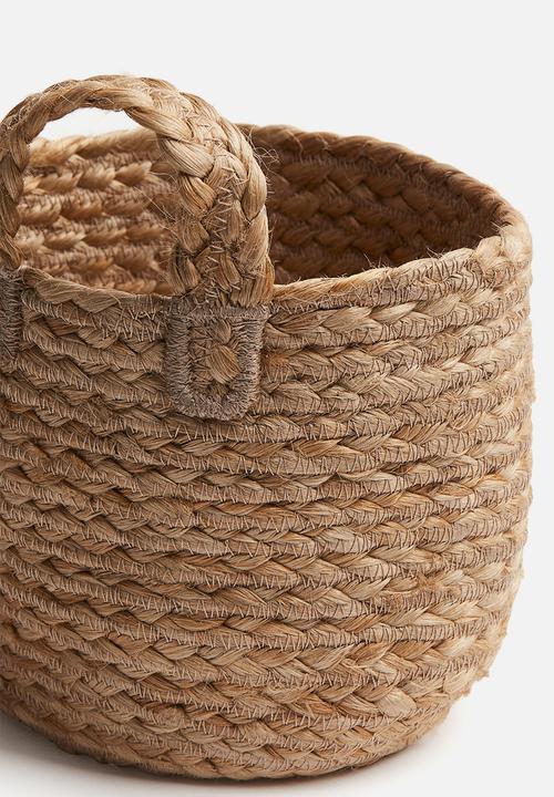 H&M - Small wall storage basket - beige