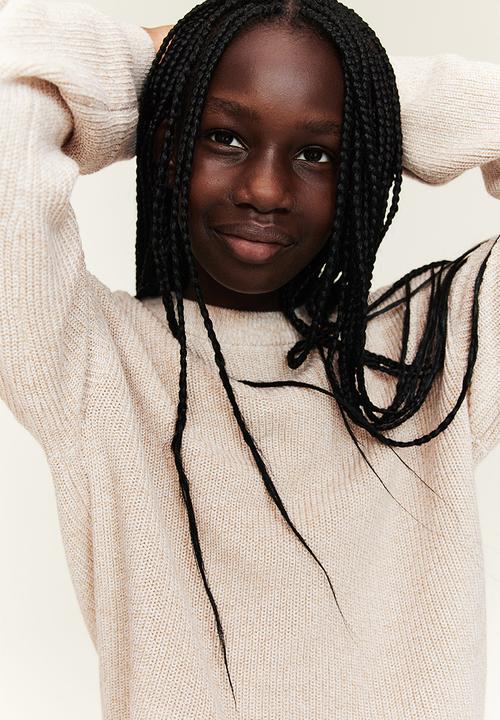 H&M - Rib-knit jumper - Light beige