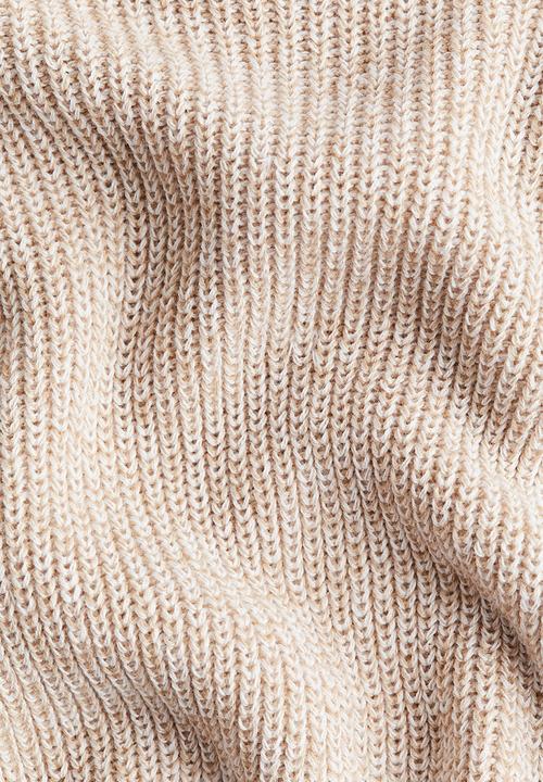 H&M - Rib-knit jumper - Light beige