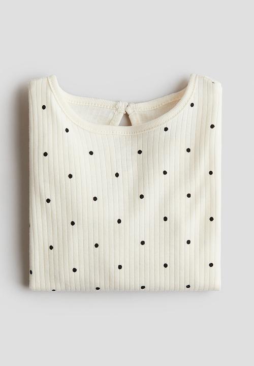 H&M - 2-Piece top and dress set - blue & white