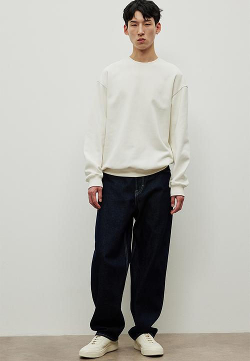 H&M - Loose fit sweatshirt - white