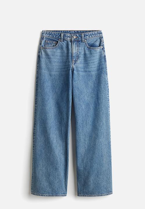 H&M - Baggy regular jeans - light denim blue