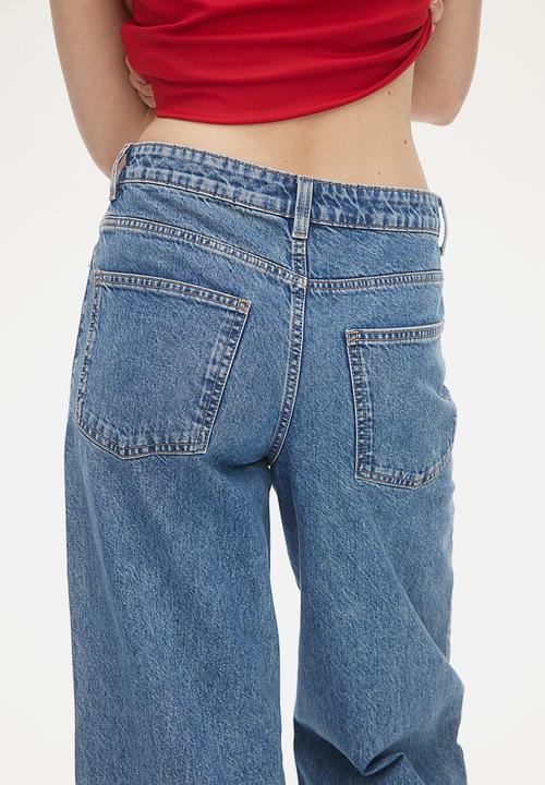 H&M - Baggy regular jeans - light denim blue