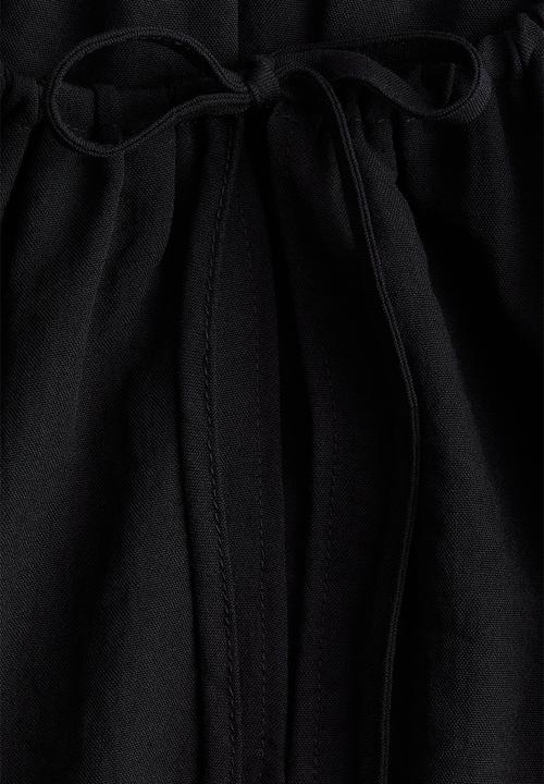 H&M - A-line throw-on dress - black