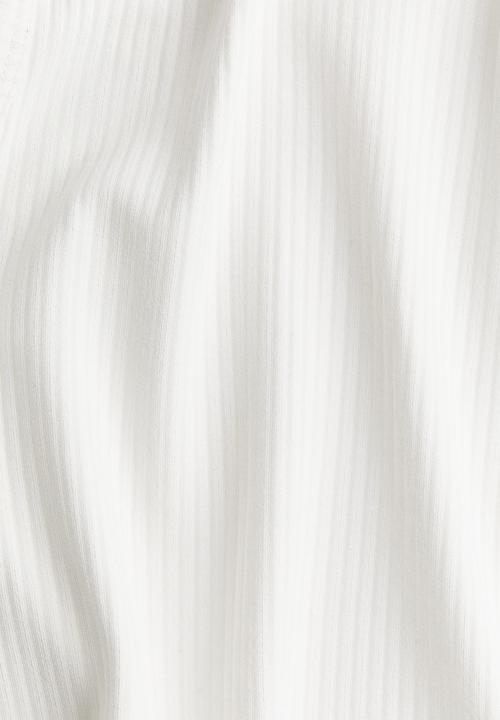 H&M - H&M Studio: Ribbed viscose vest top - cream