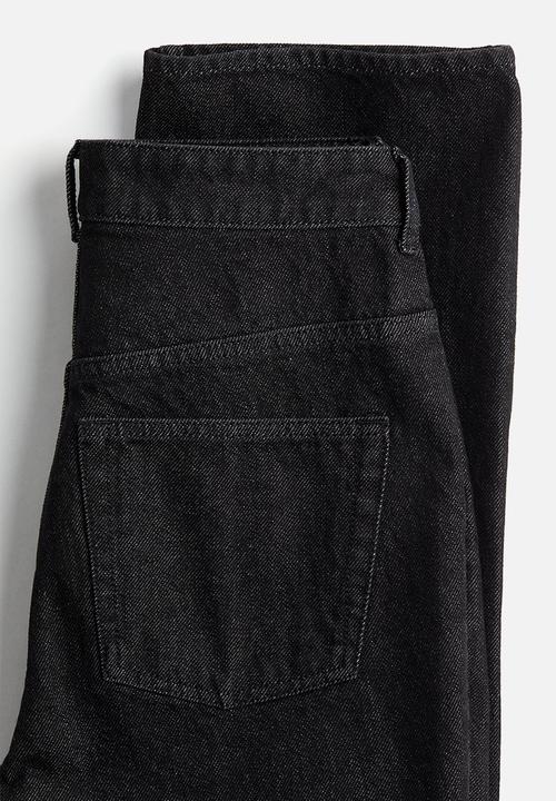 H&M - H&M Studio: Straight jeans - washed black