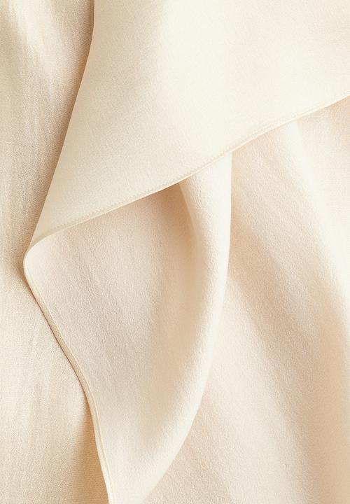 H&M - Shimmering kaftan dress - light beige