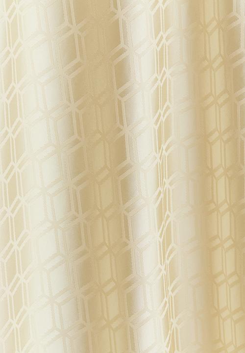 H&M - Satin kaftan dress - pale yellow