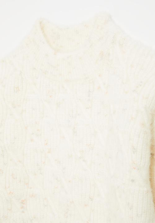 Pop Candy - Crew neck sweater - white