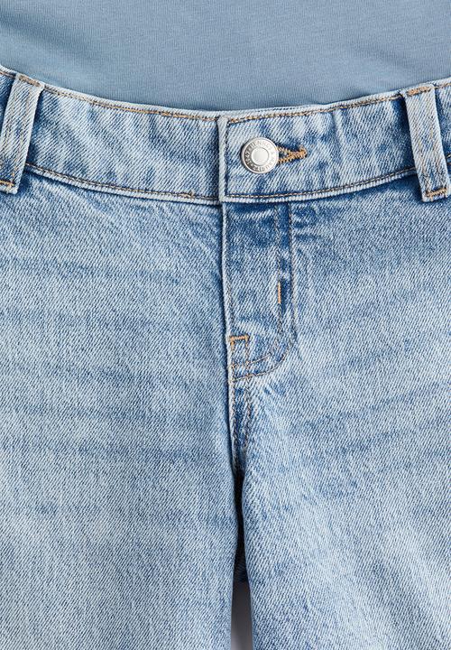 H&M - Mama wide jeans - light denim blue
