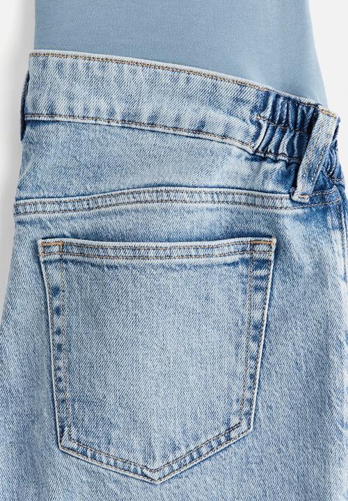H&M - Mama wide jeans - light denim blue