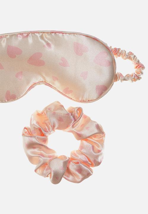 H&M - Bedtime kit -  light pink/hearts