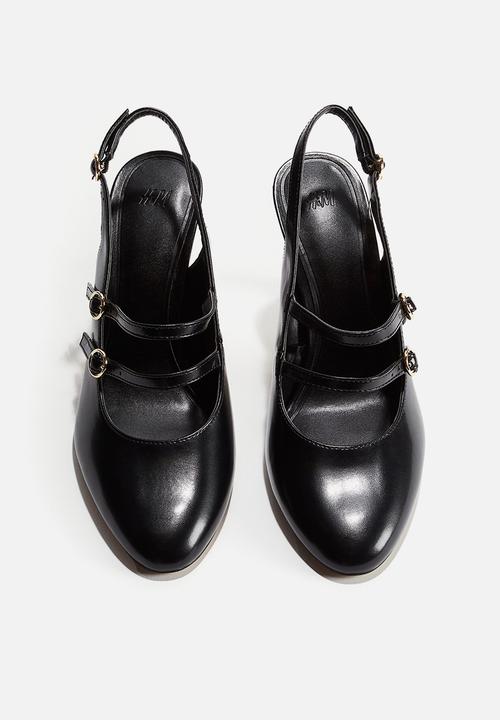 H&M - Slingback court shoes - black