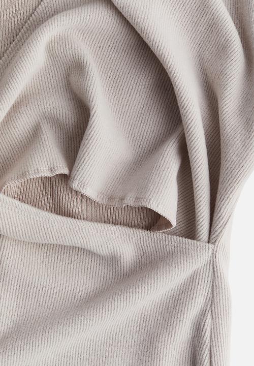 H&M - Mama before & after nursing wrap top - light beige