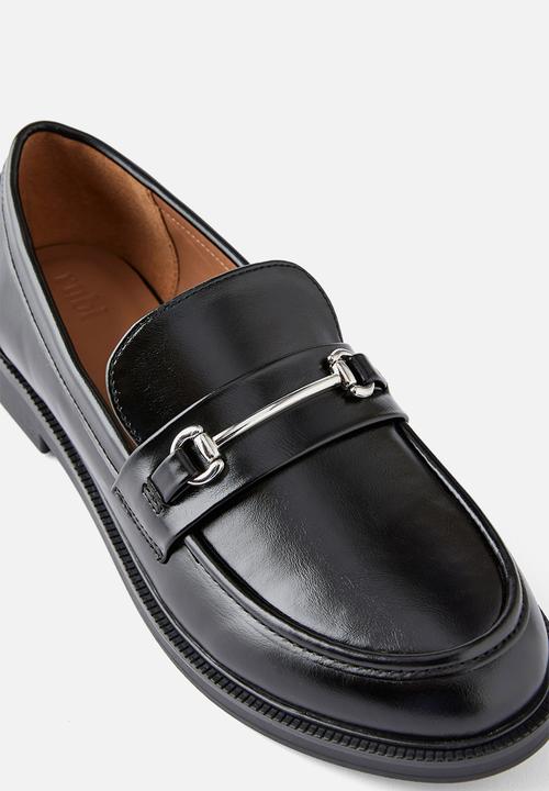 Cotton On - Ciara Classic Loafer - Black Textured