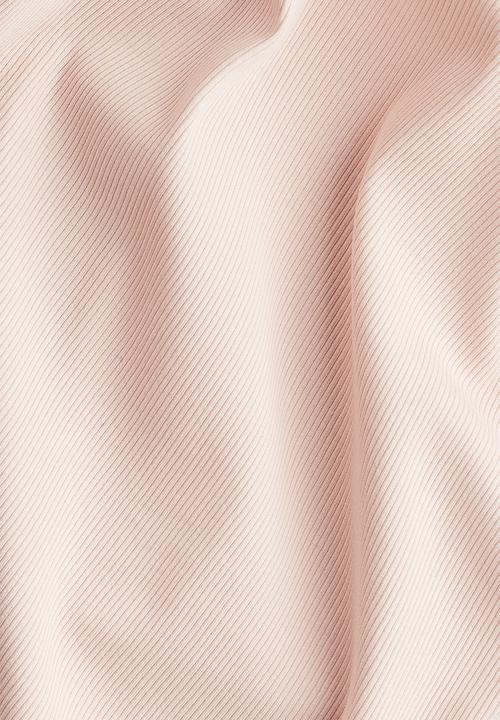 H&M - Ribbed t-shirt - light pink