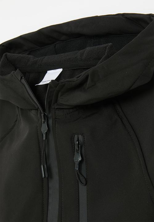 Pop Candy - Hooded parka- black