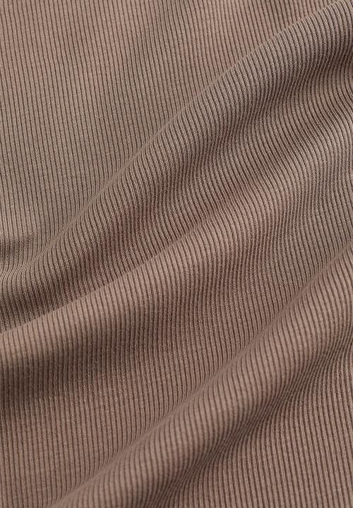 H&M - Ribbed t-shirt - mole