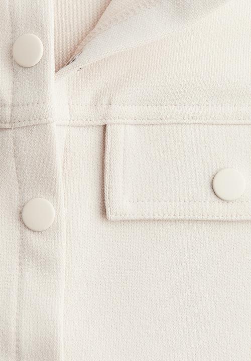 H&M - Jersey cardigan - light beige