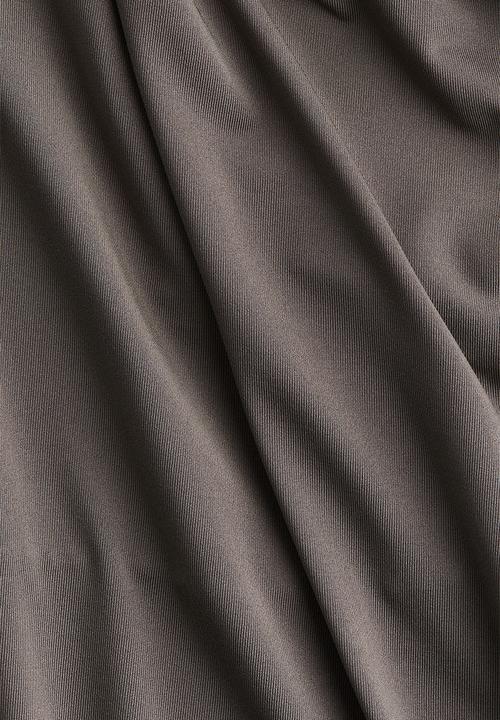 H&M - Boat-neck top - dark grey