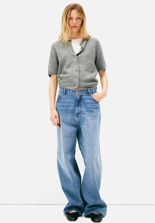 H&M - Knitted cardigan - grey marl